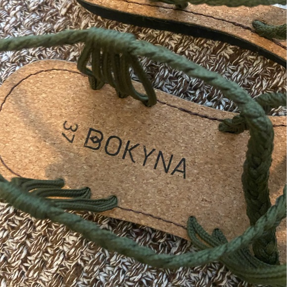 SOLD Bokyna Olive Soulmate Sandals - Size 6 (37 EU) - Picture 2 of 6